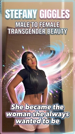 Male to Female Transgender Woman - Stefany Giggles #transgender #viral #shorts