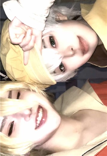 楽しかったぜ♡♡ #ドクターストーンコスプレ #drstonecosplay #七海龍水コスプレ #西園寺羽京コスプレ @R（れお）