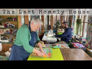 Making a FLYING GOOSE quilt with my son John #24/5