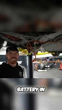 Electric Car Battery Removal: Safety First! #shorts