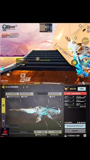 7.4K views · 173 reactions | CX-9 Gameplay  I’m uploading CX-9 MP gameplay. The loadout has been included in the video. Watch the gameplay to see how the CX-9 performs, and if you like it, feel free to try out the loadout yourself! ⚔️ Even though I’m not a professional MP player  #CODMobile #callofdutymobile #CODM | Alpha Yt | Facebook