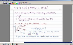 使用数据手册对 MOSFET 建模