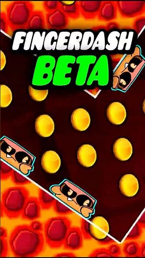 Fingerdash's Secret Beta Version Is Insane! #geometrydash