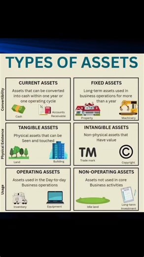 19K views · 234 reactions | Types of Assets #accounting #assets #fblifestyle | Study Point | Facebook