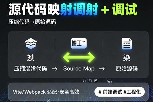 庖丁解牛：揭秘源代码映射，如何在压缩混淆的代码中优雅调试？