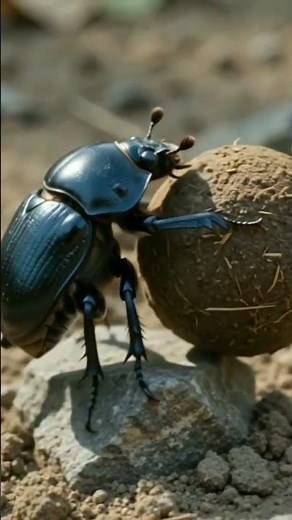 The Incredible Strength of the Dung Beetle! 🤯 | Amazing Dung Beetle Facts #Shorts #lepidopterology