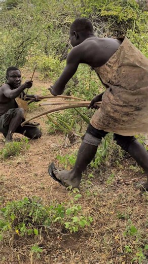 How the Hadzabe Hunt for Food | Traditional African Hunter-Gatherers