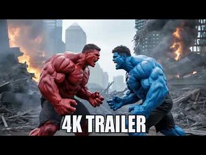 Red Hulk vs Blue Hulk | Epic 4K Hulk Fight Trailer | Hulkenstein Universe Begins!