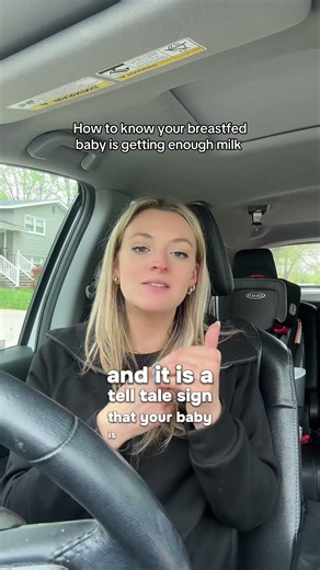 The simplest way to know your breastfed baby is getting enough milk without having to measure