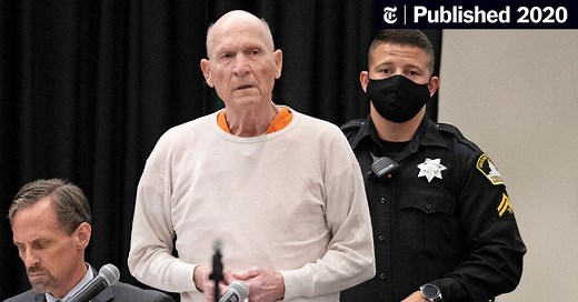 Golden State Killer Sentenced to Life in Prison Without Parole
