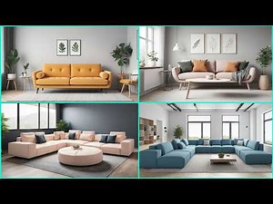 Modern Home Living Room Sofa Set Designs | Elegant Furniture Ideas & Styling Trends