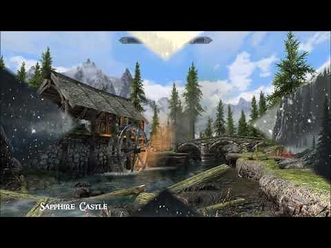 Sapphire Castle - Skyrim Special Edition House Mod
