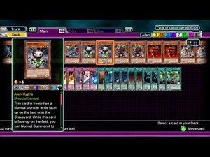 Yu-Gi-Oh Millennium Duels Expert Mode Gameplay - Alien Deck Recipe & Deck Profile