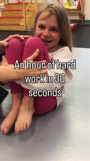 Madilynn on Instagram: "An hour of hard work in 30 seconds 🤍 This is just a small glimpse into what physical therapy looks like for her. Lots of repetition, tiny adjustments, resets, encouragement, and trying again even when it’s hard. It’s not flashy, and it doesn’t change much minute to minute, but every movement is intentional. This is where strength is built, confidence grows, and inch stones slowly stack up over time 🫶 #sca5 #physicaltherapy #ataxiaawareness #disabilitypride #learningtowa