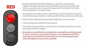 55 reactions · 15 shares | Hear from Grand Master, Graham Wrigley, as he talks Brethren through how Lodges will operate now we have moved to the traffic light system. For further clarification please visit www.freemasonsnz.org/covid-19. | Freemasons New Zealand | Facebook