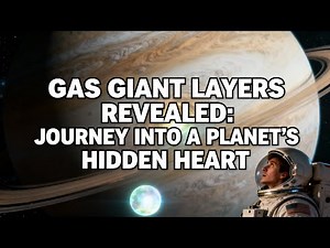 Gas Giant Layers Revealed: Journey Into a Planet’s Hidden Heart