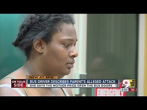 Bus driver describes parent's alleged attack
