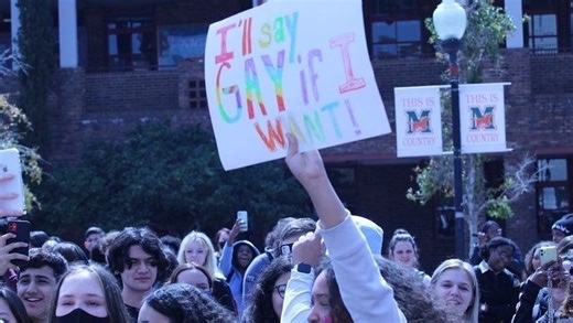 'History is LGBTQ  history': Jacksonville students speak out against 'Don't Say Gay' bill