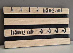Key Rack With Saying | Modern Wooden Key Rack With Humorous Inscription | Gift Made in Hamburg | Housewarming Gift, Hallway Decor - Etsy