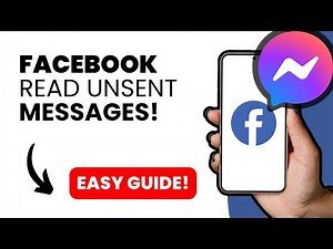 How To See Unsent Messages On Facebook Messenger (EASY GUIDE!)