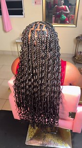 Boho Island Twists Tutorial — Easy Braids for 4A Hair