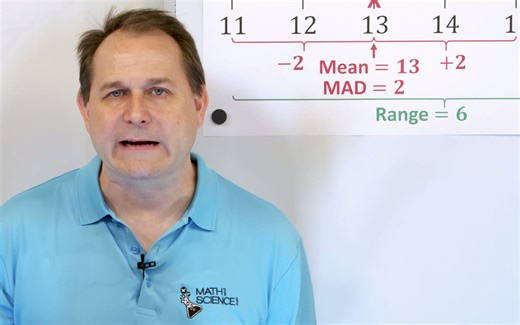 Interquartile Range (IQR) & Mean Absolute Deviation (MAD) - Data Analysis - [6-8
