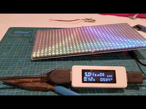 ESP32 HUB75 driver demo