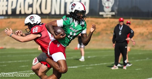 NC State Football Photo Gallery: A look inside the offense at Spring Practice