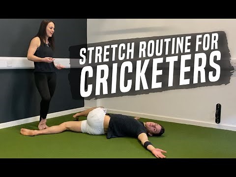 Stretch Routine For Cricket Players