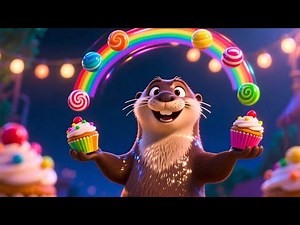 Otter Juggles at the Fair 🎪🤹 Fun Circus Song | Learn Numbers for Kids