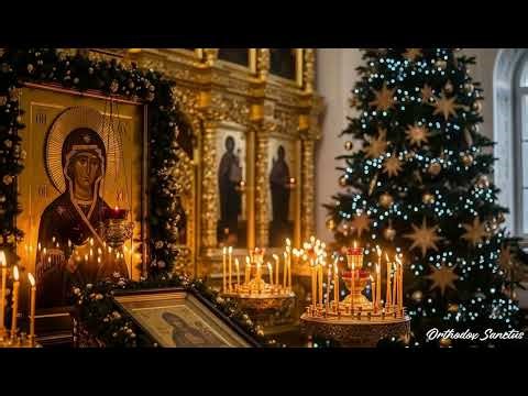 Orthodox Christmas Chant Under Falling Snow ❄️🎄 Ancient Voices for Serenity, Light and Holy Peace