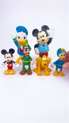 Unboxing Donald & Mickey Mouse Family Toys ASMR Funny Videos #donald #mickeymouse