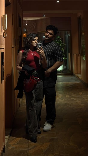 Aafreen Dabestani on Instagram: "Couldn’t let this trend slide without doing it with My big guy🦾 [ big guy, trending , reels, inspo , big guy, spongebob movie, sparsh kotwal, aafreen dabestani, explore, nagin 7, man atisundar]"