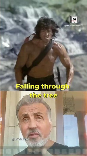 Sylvester Stallone Hardest RAMBO scene in First Blood #stallone