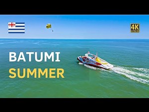 Aerial View of Batumi Summer 2023: The Best of the Black Sea Coast
