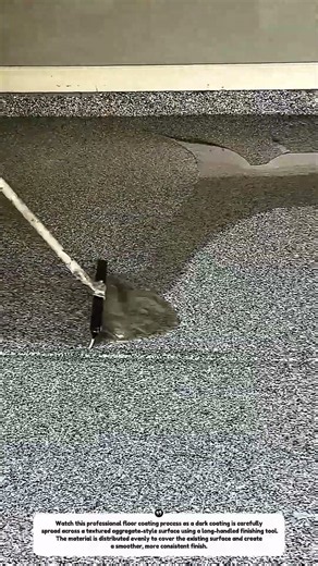 Professional Epoxy Floor Coating Technique | Smooth Garage Floor Transformation