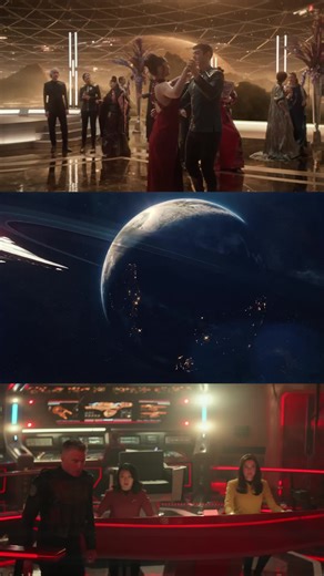 The marriage of practical effects and digital special effects brings these beautiful, strange new worlds to life. 🏔📺: Star Trek: Strange New Worlds on Paramount #StarTrek #StrangeNewWorlds #StarTrekSNW #cinematography #TVTok