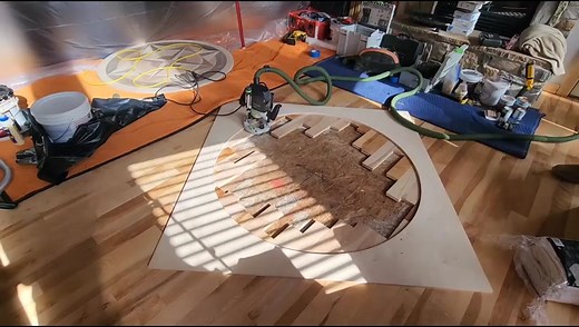 Idaho wood floor artisan on TikTok