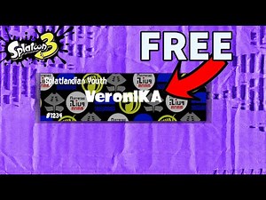 New Free Exclusive Splatoon 3 Banner - QR Code