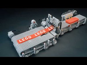 LEGO Factory Line - Making and Testing #lego #rollingmill #satisfying