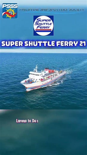 SHIP UPDATE | Super Shuttle Ferry now serves Oslob to Larena to Dumaguete and vice versa