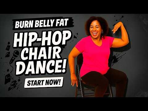 Low Impact Chair Hip-Hop Dance: Burn Fat & Feel Sexy in 10 Min!