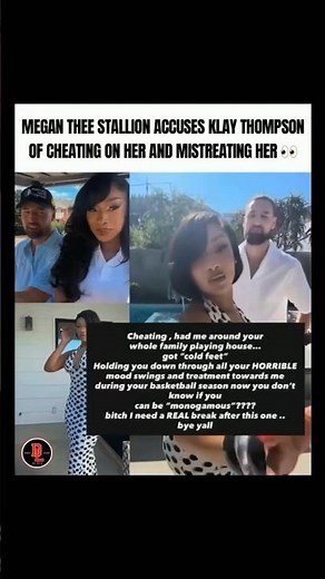 Megan The Stallion LEAKS🤯 Klay Thompson videos CHEATING #megantheestallion #nba #fyp