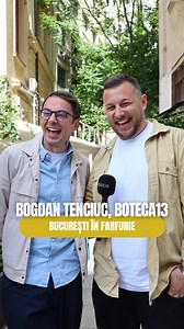 3.5K views · 1K reactions | În episodul 48 din “Bucureşti în Farfurie” îl avem invitat la microfon pe Bogdan Tenciuc, co-owner la boteca13, care ne-a povestit despre locurile lui preferate din oraş. #calatoriisifarfurii #bucurestiinfarfurie #restaurantebucuresti #bucharestfood | Calatorii si Farfurii | Facebook