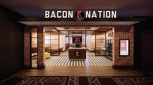 5.1K views · 80 reactions | BAAACCONNN! Featuring 14 variations of house-cured bacon, a new restaurant opening in Las Vegas will serve up all things bacon 24/7. DETAILS: https://bit.ly/3SuL3Fx | FOX5 Las Vegas | Facebook