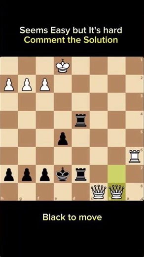 Comment Solution #chessgame #chesspuzzle #puzzlesolving #puzzles #puzzlechallenge