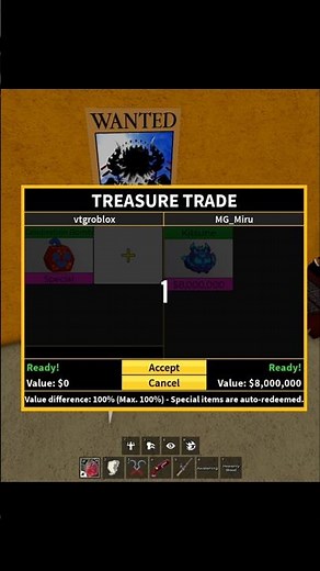 Blox Fruits Trading Kitsune😮😱Day 22 #roblox