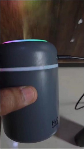 Mini mist maker creates magical fog | LED mist maker – perfect for decor & vibes!