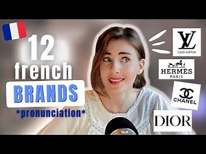 How to Pronounce French Brands? French Pronunciation Lesson w/ a French Native Speaker