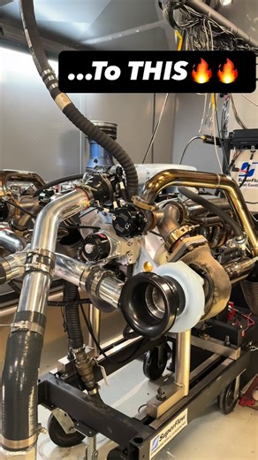 Engine Power on Instagram: "We set out to build a badass old school SBC street monster to compete with the turbo LS swaps, and our 427ci SBC now makes anywhere from 600hp to 1200+hp with ease!! Pretty cool that an off the shelf combo like this can withstand a continuous beating at that high power level, and that really goes to show the quality of parts from @summitracing and the great control system from @holleyperformance To be able to only finish hone a block, assemble it with off the shelf pa